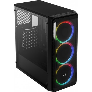 Aerocool SI-5200 RGB Midi-Tower Negro SI5200RGB