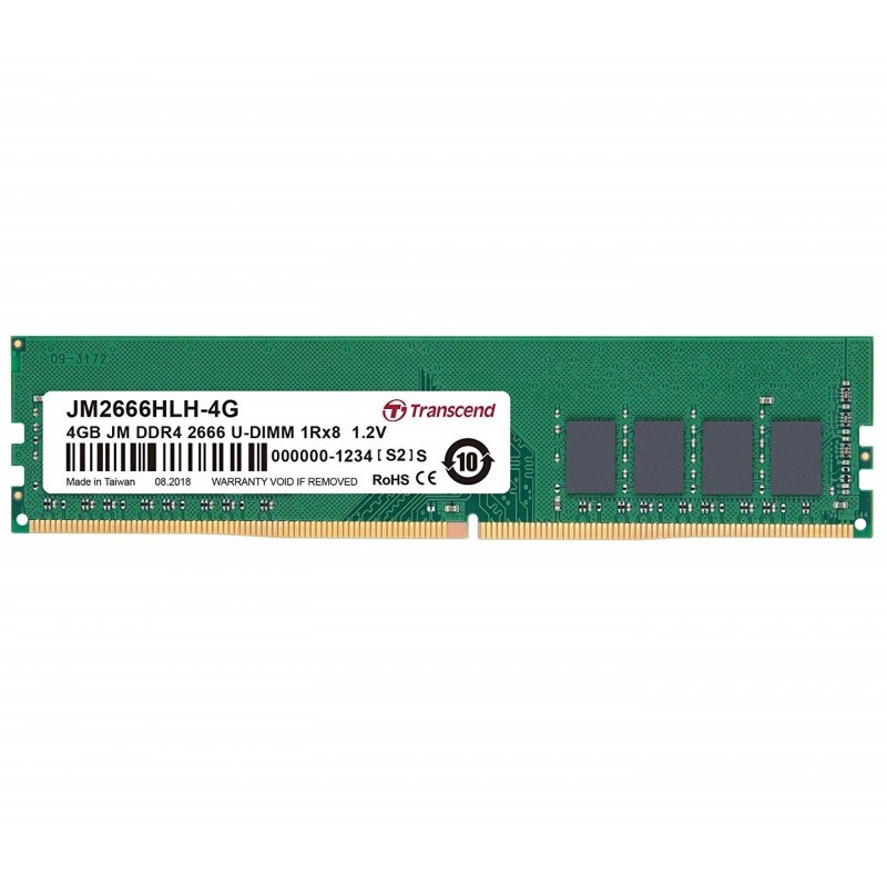 Transcend Transcend - 4 GB - DDR4 - 2666 MHz - 19 CL JM2666HLH-4G