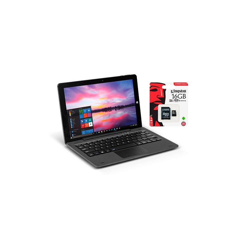 TABLET   PORTATIL 2 EN 1 SCHNEIDER DUAL BOOK 10.1   2GB RAM  32GB FLASH  5400 mAh  BT 4.0   TARJETA SCT101CTMTAR