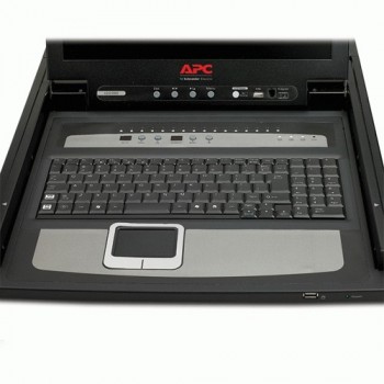 APC AP5816 consola de rack 43,2 cm (17") Negro