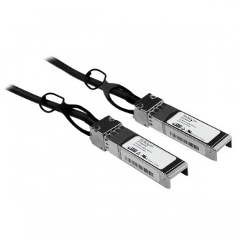 StarTech.com Cable 1m de Red Twinax Pasivo Cobre SFP+ 10 Gigabit Ethernet Direct Attach Conexión Dir SFPCMM1M