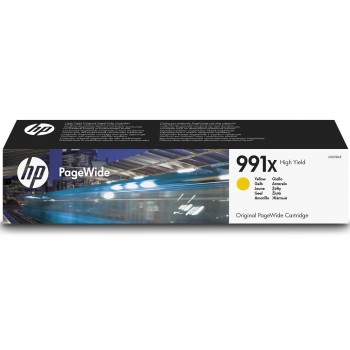 Cartucho Original PageWide 991X de alta capacidad amarillo M0J98AE