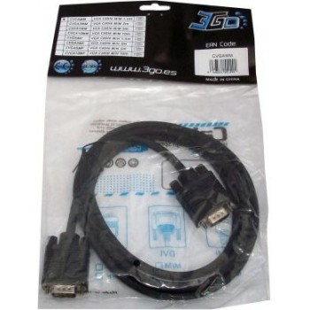 CABLE 3GO VGA M M 5M APANTALLADO CVGA5MM