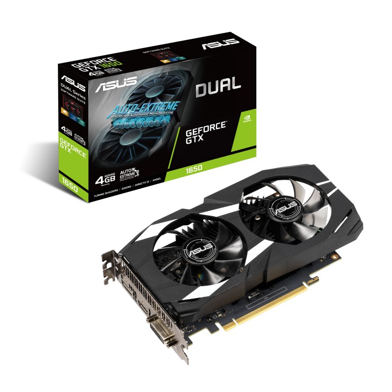 Asus GeForce GTX 1650 Dual 4GB GDDR5 90YV0CV3-M0NA00