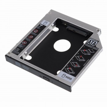 EWENT ADAP.HDD SSD SATA PARA UNIDAD ÓPTICA 12.7mm EW7005