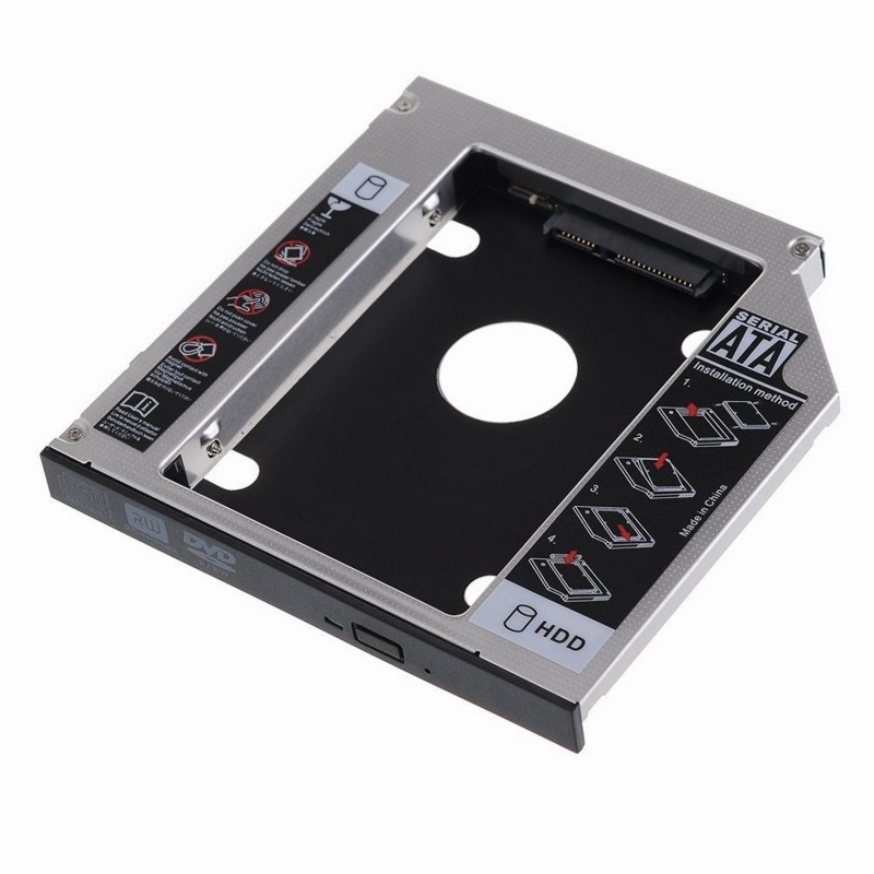 EWENT ADAP.HDD SSD SATA PARA UNIDAD ÓPTICA 12.7mm EW7005