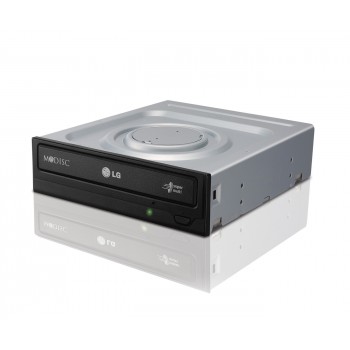 LG GH24NSD1 - Unidad de disco - DVD RW ( R DL)   DVD-RAM - 24x 24x 5x - Serial ATA - interna - 5.25 GH24NSD1.AUAA10B