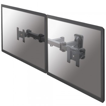 NewStar FPMA-W960 - Montaje en la pared para 2 pantallas LCD - negro - tamaño de pantalla  10-27 FPMA-W960D
