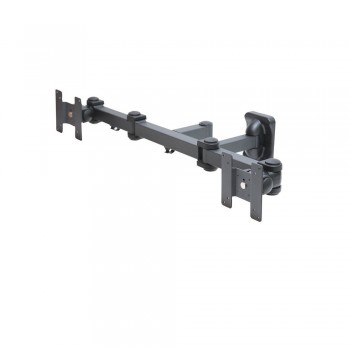 NewStar FPMA-W960 - Montaje en la pared para 2 pantallas LCD - negro - tamaño de pantalla  10-27 FPMA-W960D