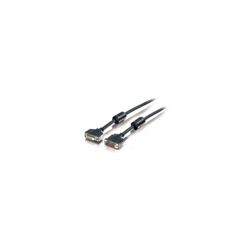 Equip DVI-D DVI-D 3.0m cable DVI 3 m Negro 118973
