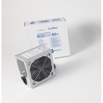 COOLBOX ECO500 85+ - 300 W - 80 PLUS Bronze COO-FA500E85