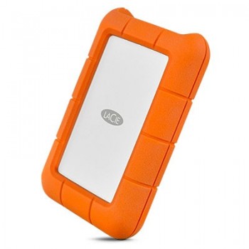Lacie Rugged USB-C 4TB USB Tipo C 3.0 (3.1 Gen 1) Naranja, Plata STFR4000800