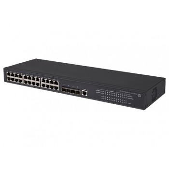 HP 5130-24G-4SFP+ EI 24 puertos RJ-45 Negro JG932AABB JG932AABB