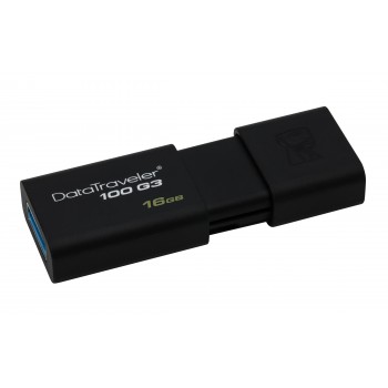 Kingston Technology DataTraveler 16GB USB 3.0 (3.1 Gen 1) Tipo A Negro DT100G3 16GB