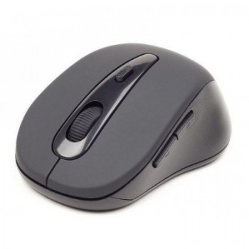 Gembird MUSWB2 1600 DPI Negro, Gris