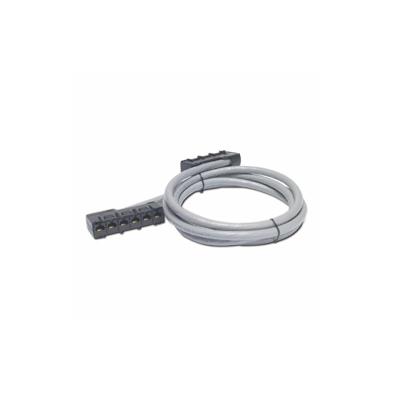 APC 19ft Cat5e UTP, 6x RJ-45 - 6x RJ-45 cable de red 5,79 m U UTP (UTP) Gris DDCC5E-019
