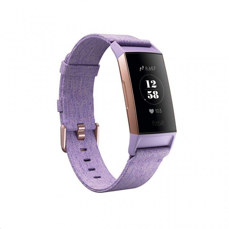 Fitbit Charge 3 - Oro rosa OLED FB410RGLV-EU