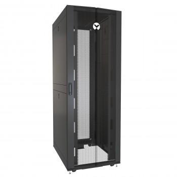 Vertiv VR3157 estante 48U Rack o bastidor independiente Negro, Transparente