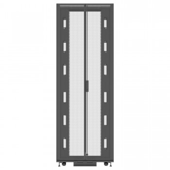 Vertiv VR3157 estante 48U Rack o bastidor independiente Negro, Transparente
