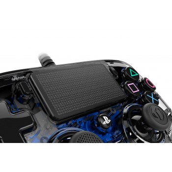 NACON PS4OFCPADCLBLUE, Gamepad, PlayStation 4, Analógico Digital, Share, Azul, Alámbrico