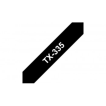 Brother TX-335 cinta para impresora de etiquetas Negro sobre blanco TX335
