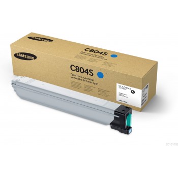Cartucho de tóner cian Samsung CLT-C804S SS546A