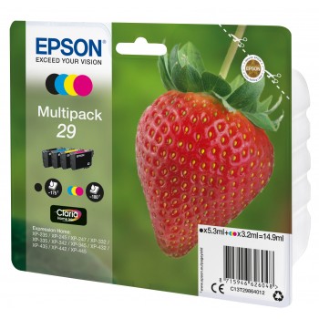 Epson C13T29864022 Negro, Cian, Magenta, Amarillo C13T29864022