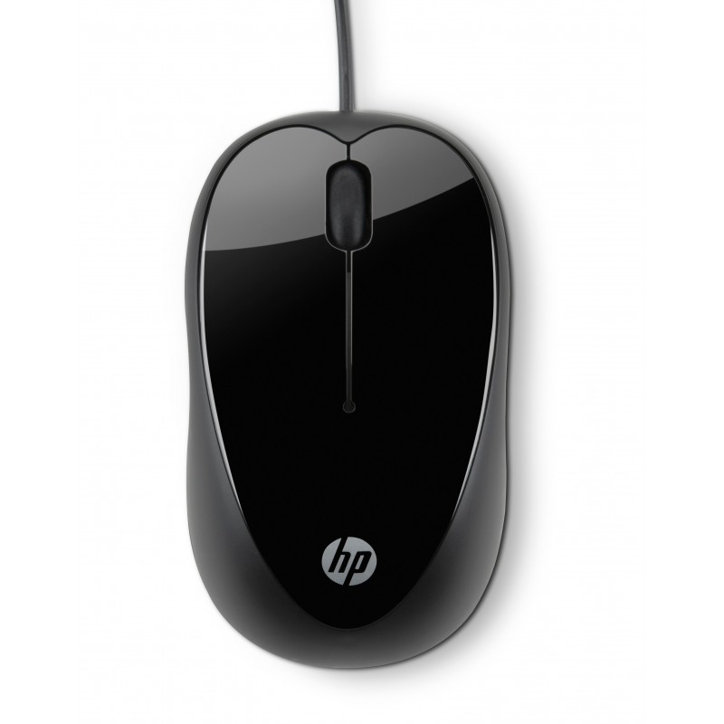 HP Ratón X1000 Óptico 1000 DPI Negro H2C21AA