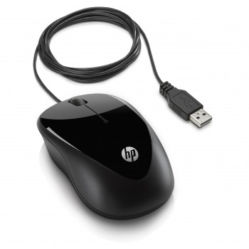 HP Ratón X1000 Óptico 1000 DPI Negro H2C21AA