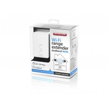 Sitecom WLX-5000 N600 Wi-Fi Dual-band Range Extender