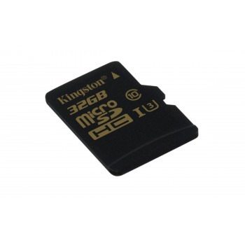Kingston Gold - Tarjeta de memoria flash - 32 GB - UHS-I U3   Class10 - microSDHC UHS-I SDCG 32GBSP