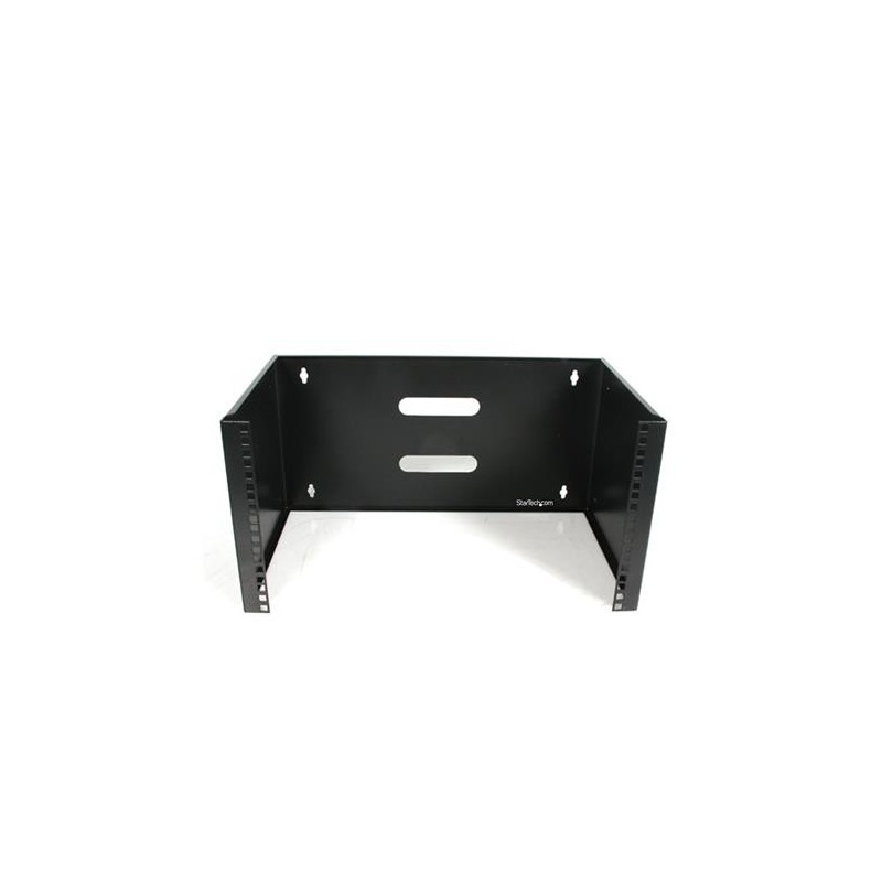 StarTech.com Soporte Montaje en Pared de 6U 12in Profundidad Rack Horizontal para Patch Panel Parche WALLMOUNT6