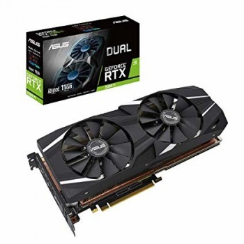 Asus Dual GeForce RTX 2080 Ti Advanced Edition 11GB GDDR6 90YV0C42-M0NM00
