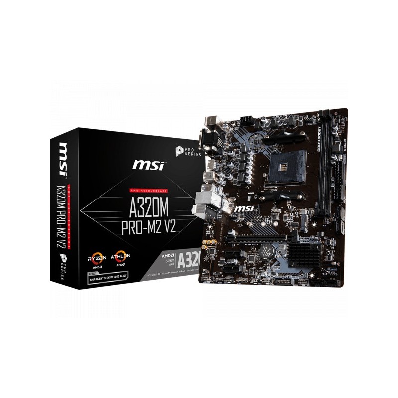 MSI Placa Base A320M PRO-M2 V2 mATX AM4 911-7B84-013