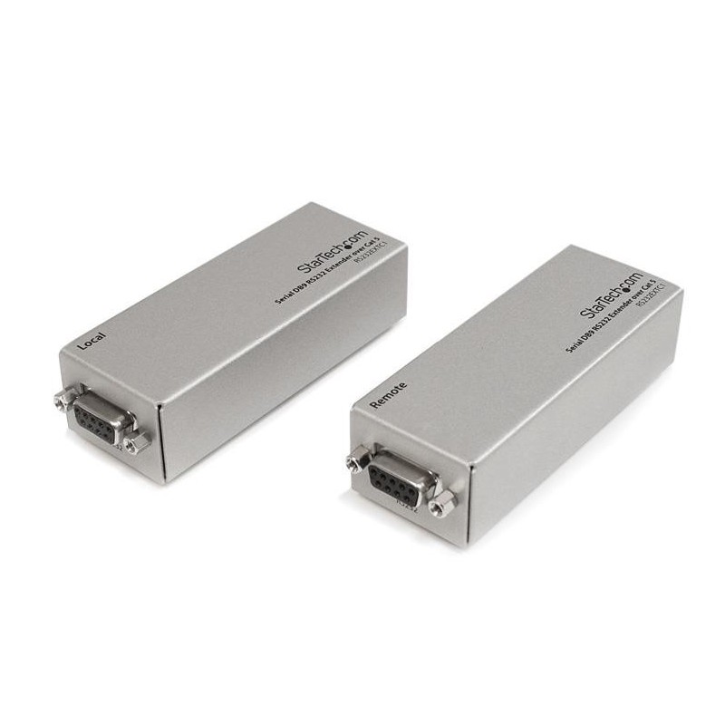 StarTech.com Serial DB9 RS232 Extender over Cat 5  RS232EXTC1EU