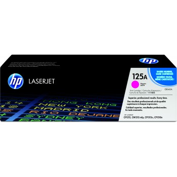 Cartucho de toner original LaserJet HP 125A magenta CB543A