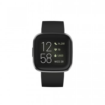 Fitbit Versa 2 - Negro, carbon FB507BKBK