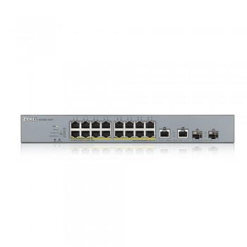 Zyxel GS1350-18HP-EU0101F switch Gestionado L2 Gigabit Ethernet (10 100 1000) Gris - PoE