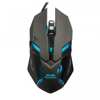 MARS GAMING MRM0 Óptico 4000 DPI Negro