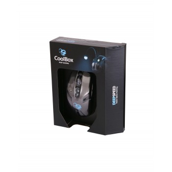 COOLBOX Deep Speed Óptico 4000 DPI Negro COO-DGM012