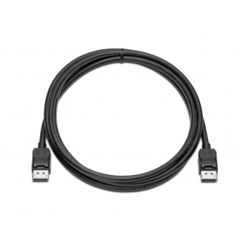 HP DisplayPort Cable Kit, DisplayPort, DisplayPort, Macho Macho, Cobre, Negro VN567AA