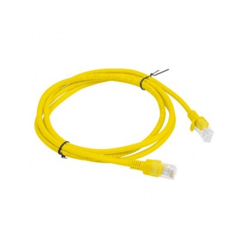 Lanberg PCU6-10CC-0150-Y Netzwerkkabel Kat.6 Utp, 1,5m gelb