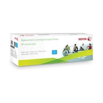 Compatible con HP Color LaserJet Pro MFP M477, MFP M377, Pro M452 - Xerox Cartucho de tóner cian. Equivalente a HP CF411X.