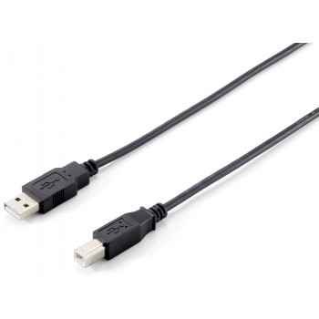 CABLE EQUIP USB 2.0 A-B 1.8M 128860