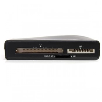 StarTech.com Lector Multi Tarjetas de Memoria Flash USB 3.0 Super Speed SD CF CompactFlash MS, CF, M FCREADHCU3