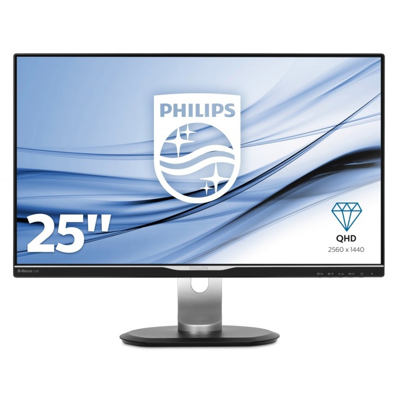 Philips Brilliance - 25 - Wide Quad HD - IPS - 14 ms - Negro - 258B6QUEB 00