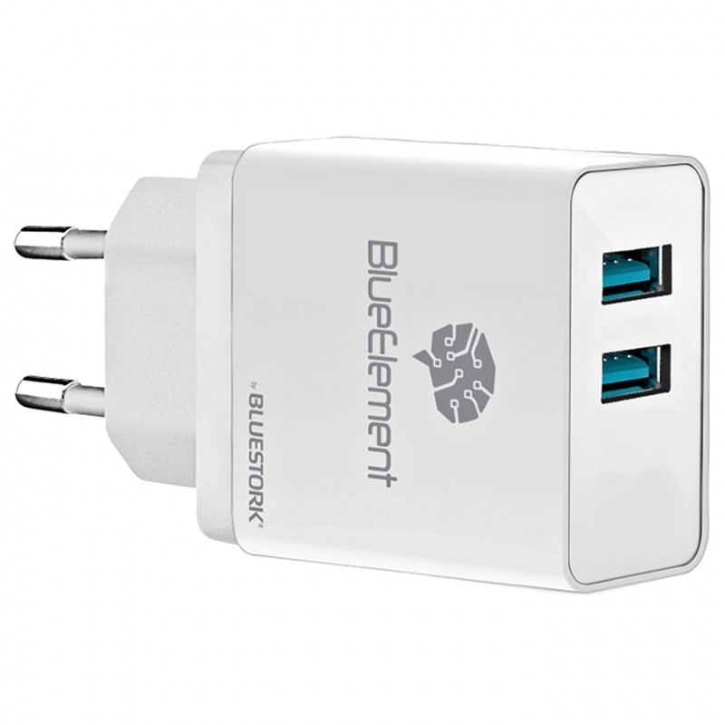 Bluestork WALL-31-U2-BE, Interior, Smartphone, Tableta, Corriente alterna, Sobrecalentamiento, Corto