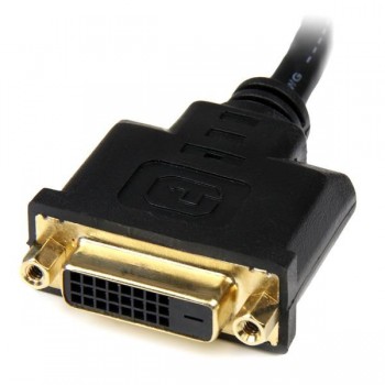 StarTech.com Adaptador de 20cm HDMI a DVI - DVI-D  HDDVIMF8IN