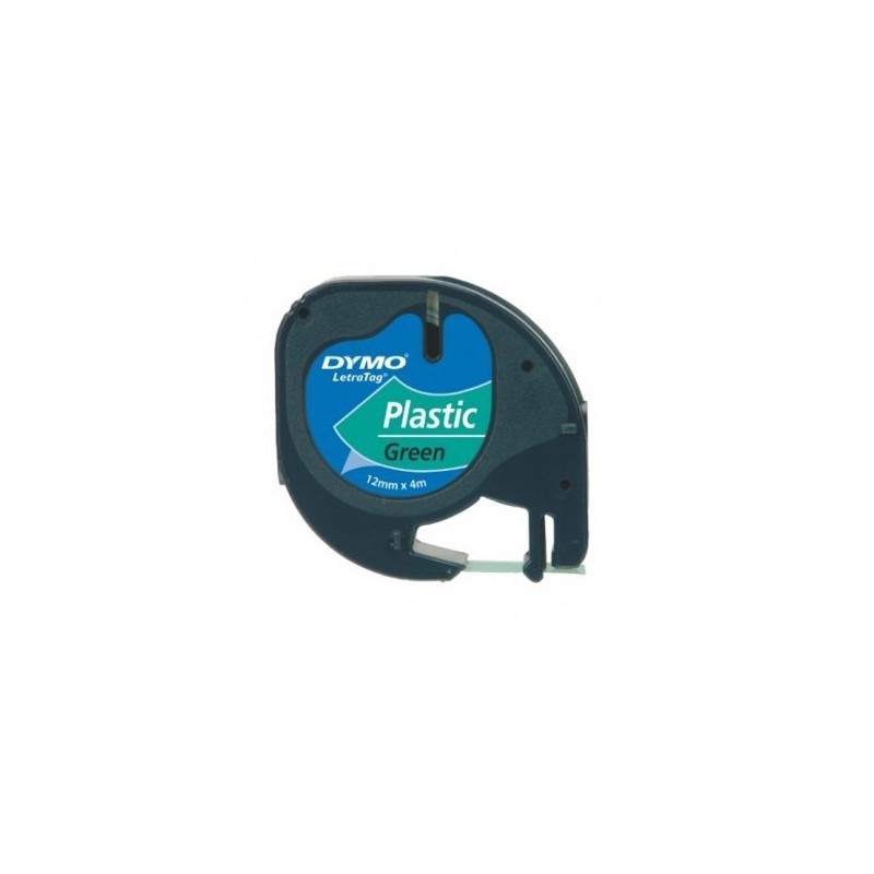 DYMO 12mm LetraTAG Plastic tape, Poliéster, Bélgica, Ampolla S0721640