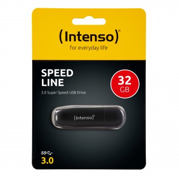 Intenso 32GB Speed Line 32GB USB 3.0 (3.1 Gen 1) Tipo A Negro 4034303022151